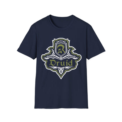 D&D Druid Class Fancy Emblem T-Shirt