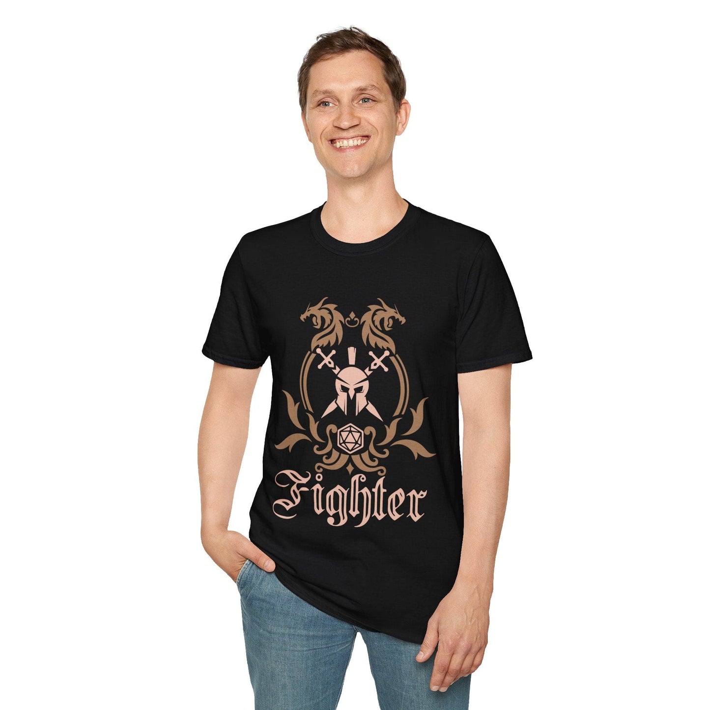 D&D Fighter Class Emblem T-Shirt