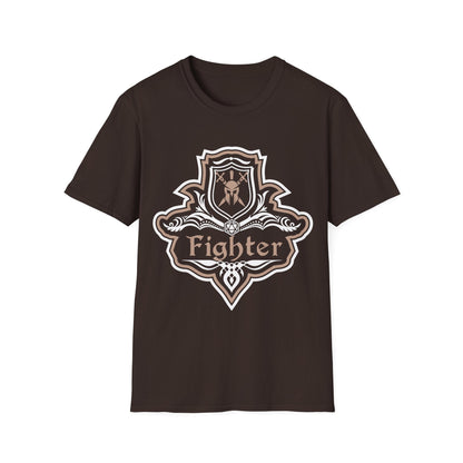 D&D Fighter Class Fancy Emblem T-Shirt