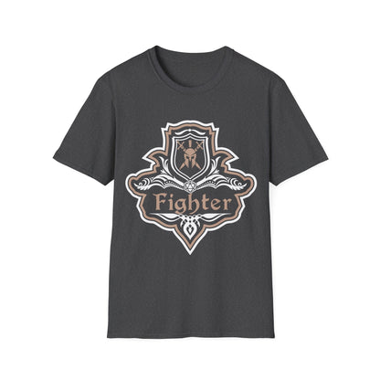 D&D Fighter Class Fancy Emblem T-Shirt