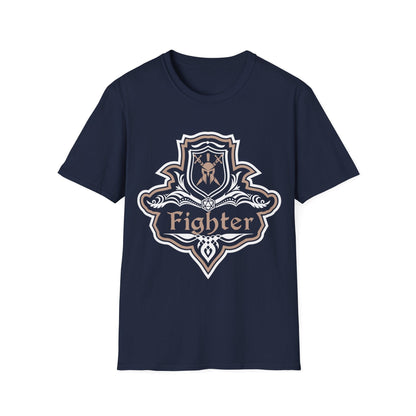 D&D Fighter Class Fancy Emblem T-Shirt