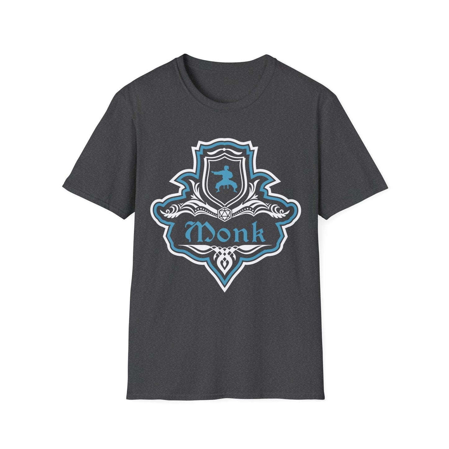 D&D Monk Fancy Emblem T-Shirt