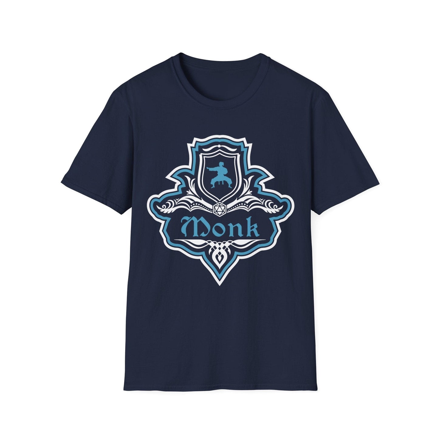 D&D Monk Fancy Emblem T-Shirt