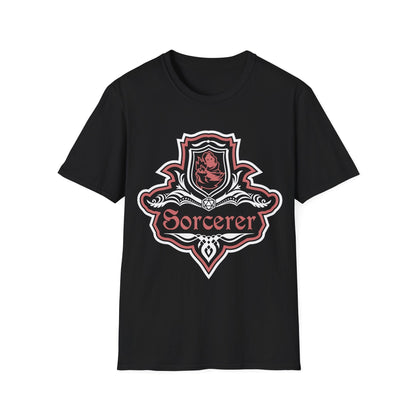 D&D Sorcerer Class Fancy Emblem T-Shirt