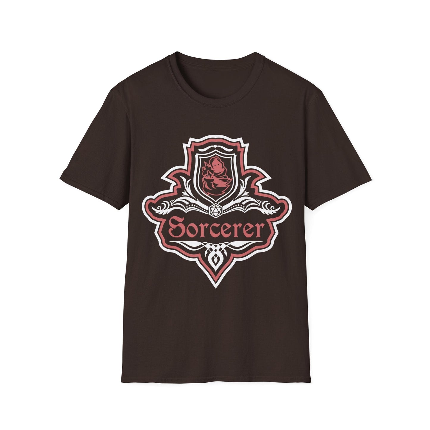 D&D Sorcerer Class Fancy Emblem T-Shirt