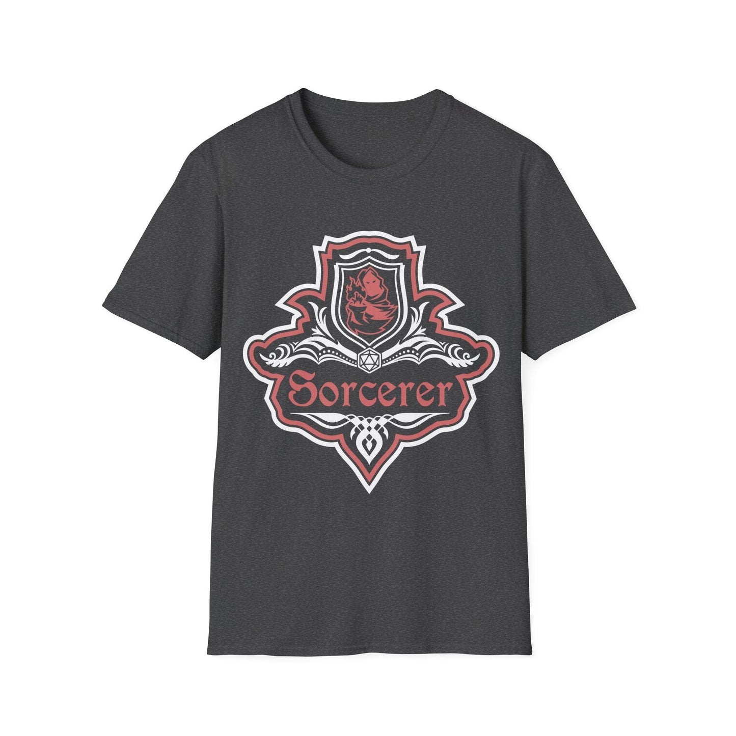 D&D Sorcerer Class Fancy Emblem T-Shirt