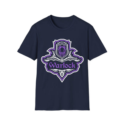 D&D Warlock Class Fancy Emblem T-Shirt