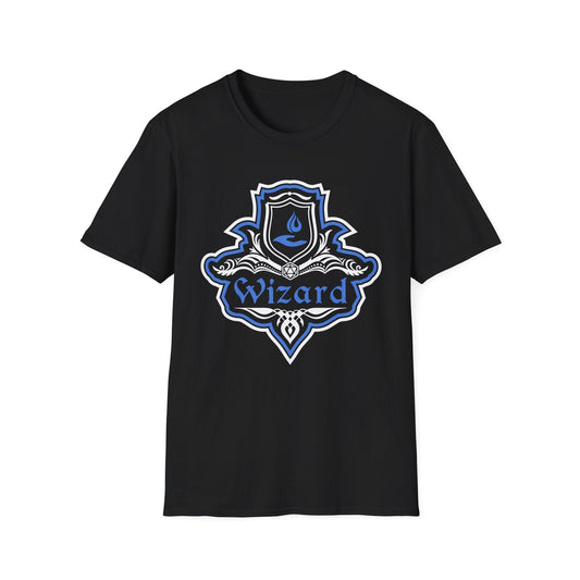 D&D Wizard Class Fancy Emblem T-Shirt
