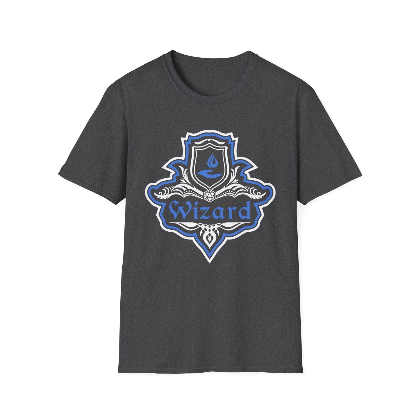 D&D Wizard Class Fancy Emblem T-Shirt