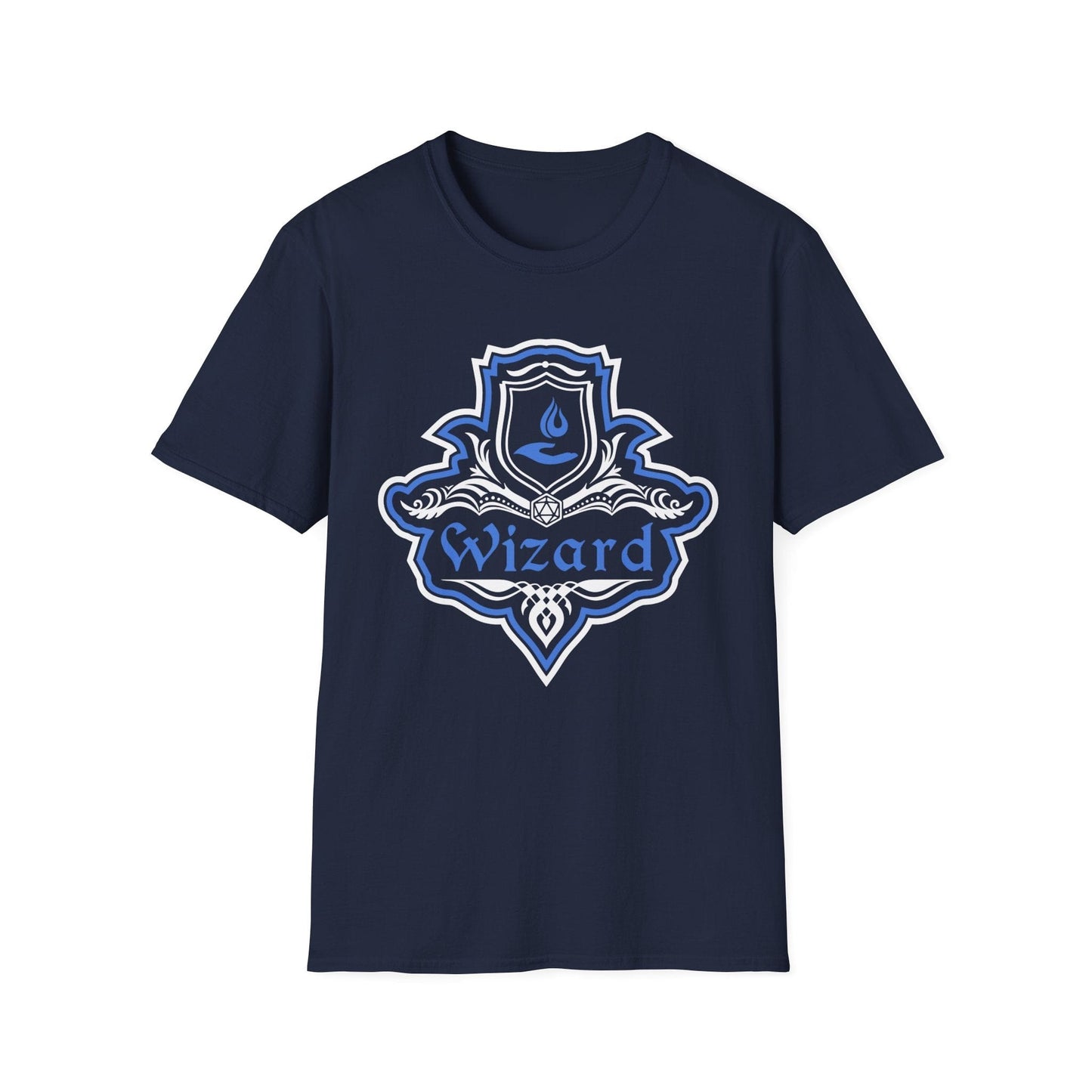 D&D Wizard Class Fancy Emblem T-Shirt