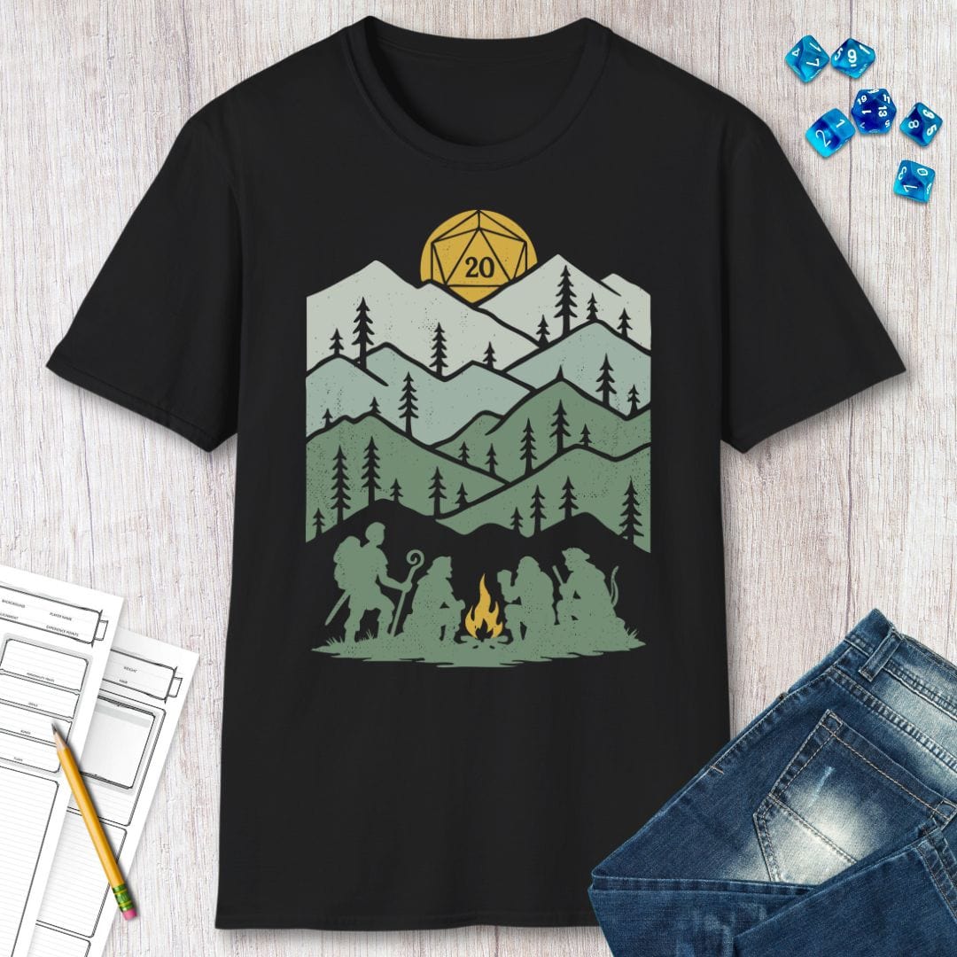 D20 Dice Shirt - Long Rest