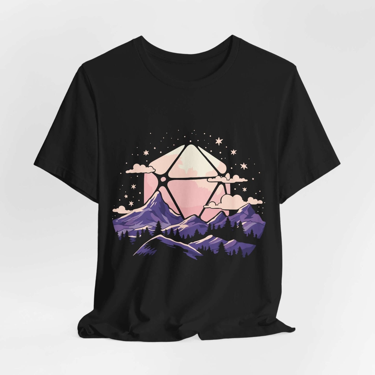 D20 Sun Landscape Purple Pink