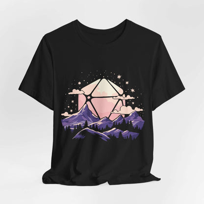 D20 Sun Landscape Purple Pink