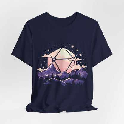 D20 Sun Landscape Purple Pink