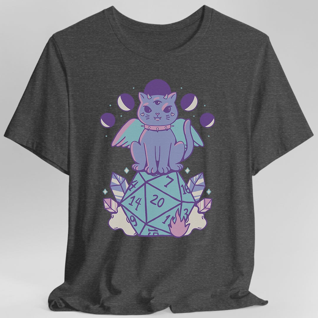 DnD Cute Cat D20 T-shirt