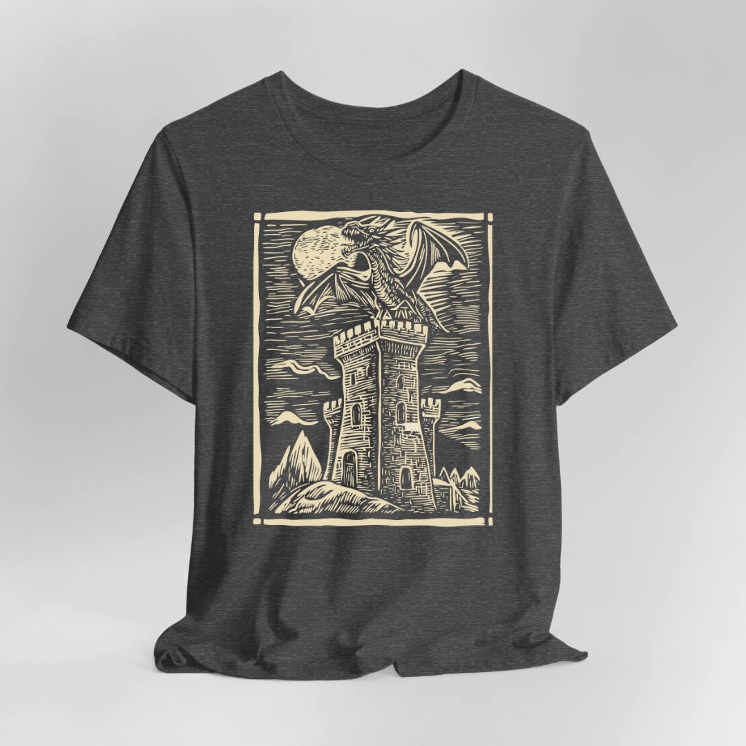 Dragon Shirt - Vintage Medieval Art