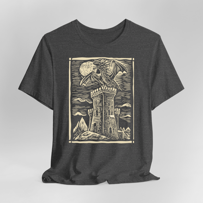 Dragon Shirt - Vintage Medieval Art