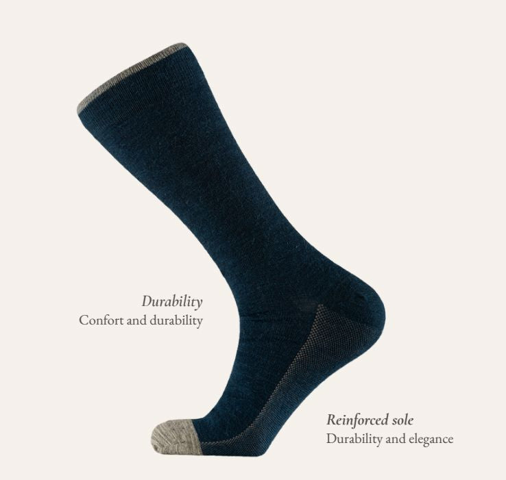Dress/Liner Crew Premium Alpaca Socks