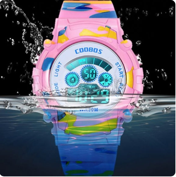 Waterproof Children's Sports Electronic Watch