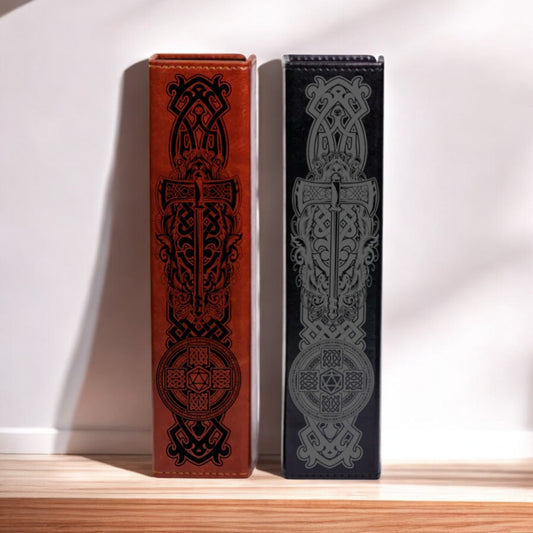 Barbarian Faux Leather Dice Vault