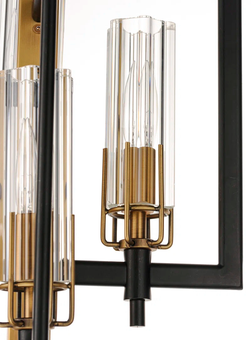 Vivaan 6 - Light Dimmable Geometric Chandelier