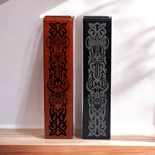 Barbarian Unleashed Faux Leather Dice Vault