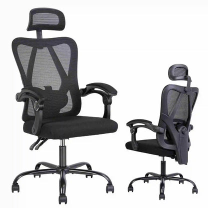 Ergonomic Office Computer Home Gaming Desk Chair Adjustable Height Breathable Mesh Racing Chair Linkage Armrest Furniture