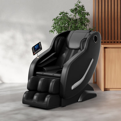 Full Body Massage Chair, Zero Gravity Mode, Deep Tissue Massage Chair, Foot Massage, 8 Fixed Massage Roller, LCD Touch Screen, Waist Heater, Bluetooth