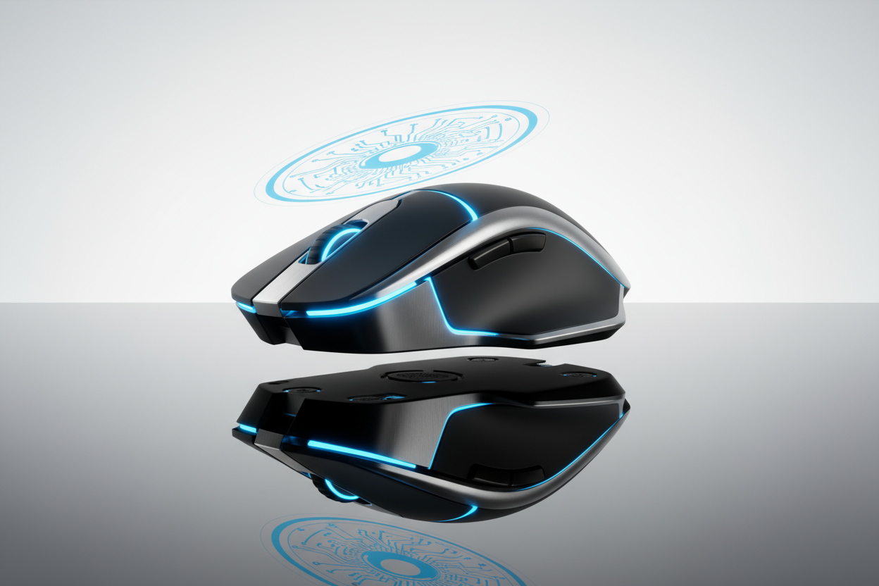 Futuristic computer mouse