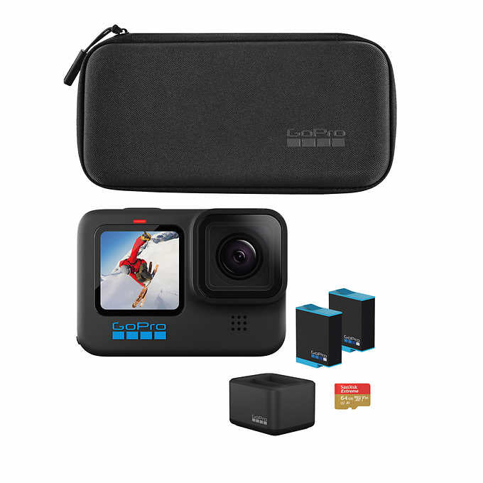 GoPro HERO10 Black Action Camera Bundle-0