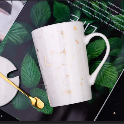 12 Constellations Creative Mug w/ Spoon