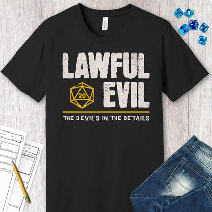 Lawful Evil Shirt - DnD Alignment T-shirt