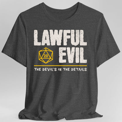 Lawful Evil Shirt - DnD Alignment T-shirt
