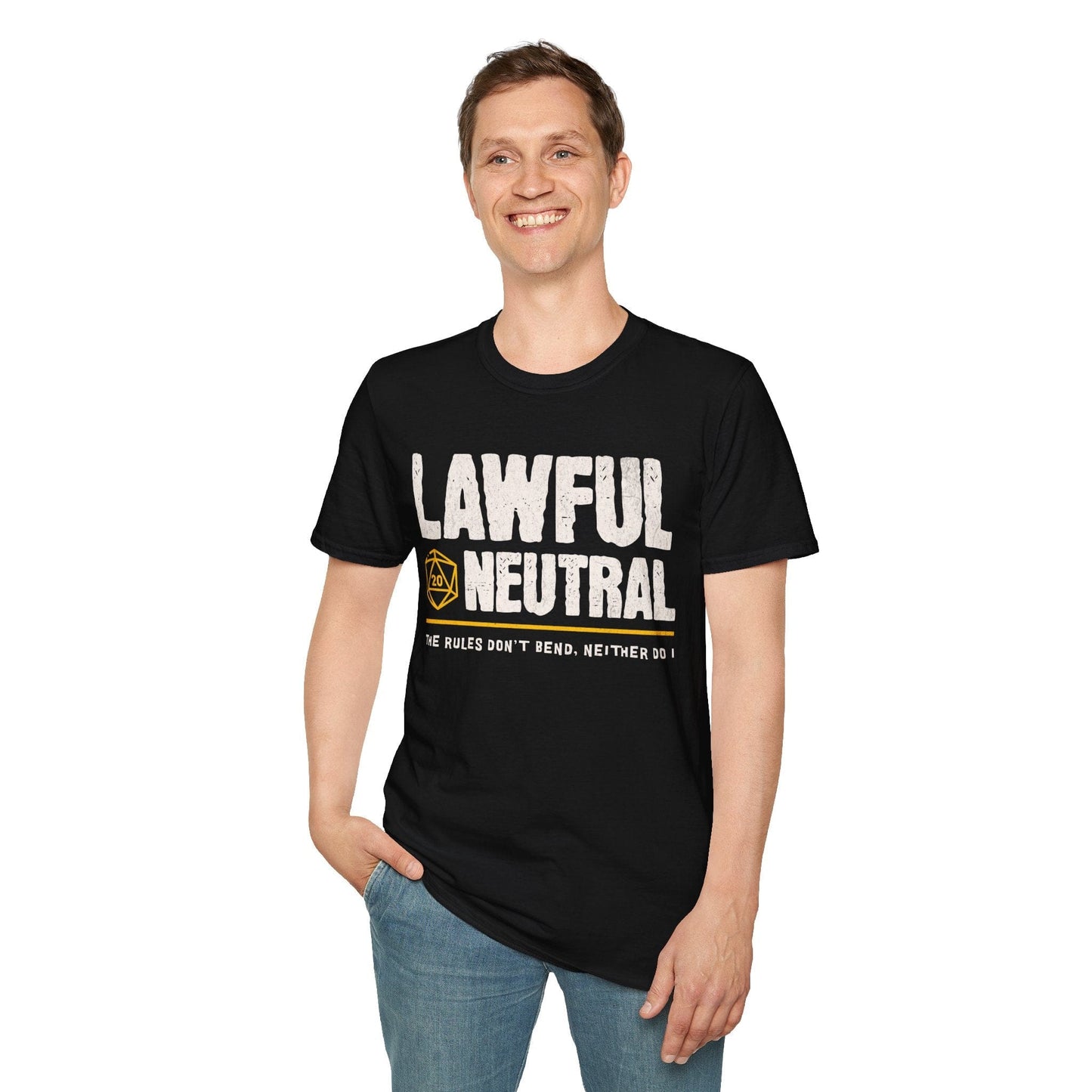 Lawful Neutral Shirt - DnD Alignment T-shirt