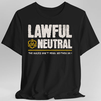 Lawful Neutral Shirt - DnD Alignment T-shirt