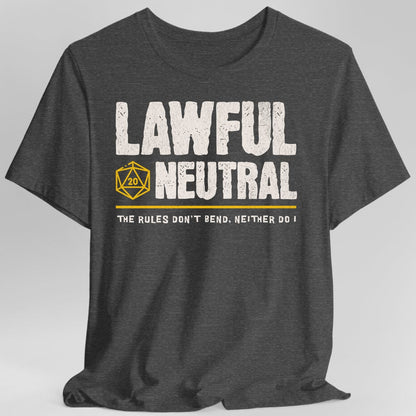 Lawful Neutral Shirt - DnD Alignment T-shirt