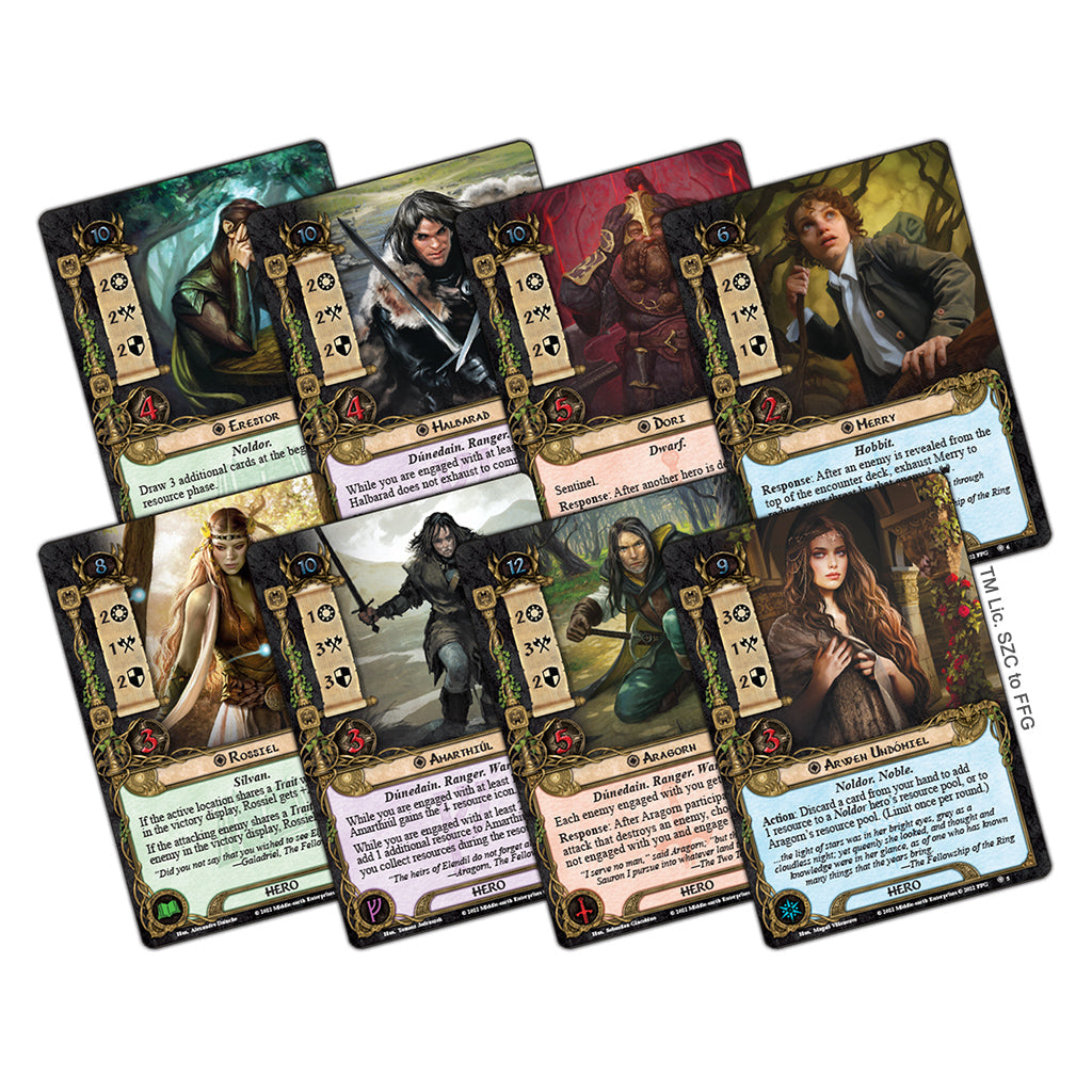 Lord of the Rings LCG: Angmar Awakened Hero Expansion
