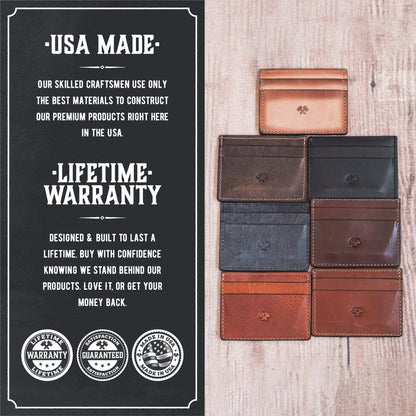 Men's Slim Front Pocket Wallet