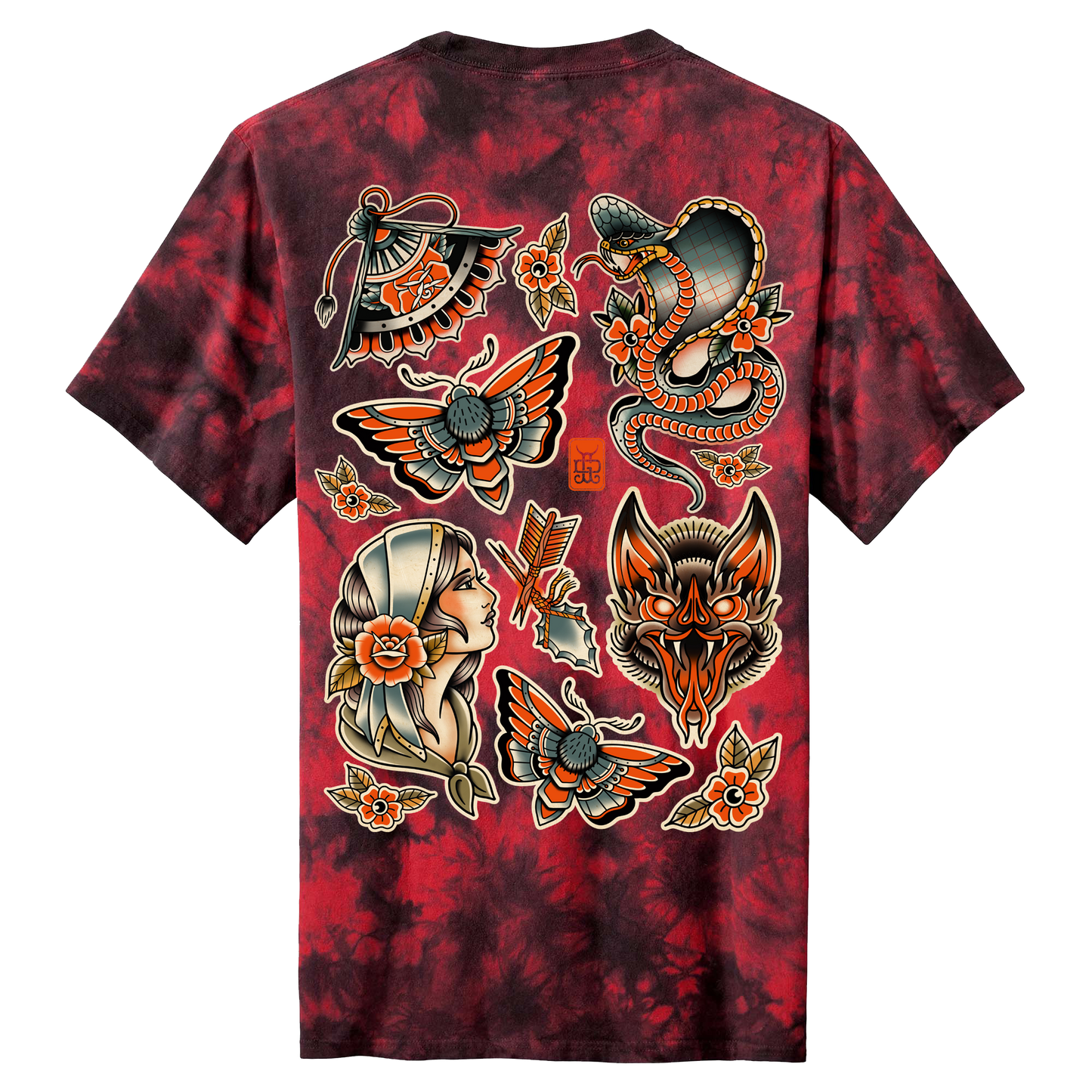 Microgods Flash Tattoo Tee | Ghost & Darkness Streetwear