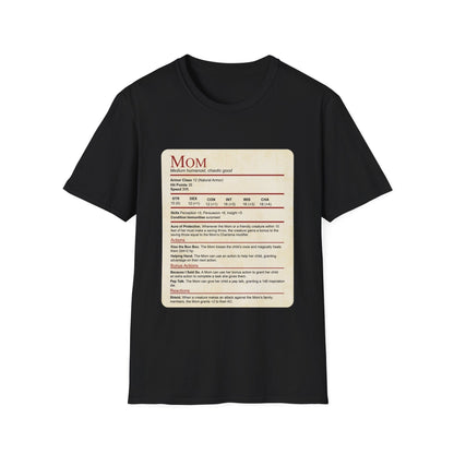 Mom DND Shirt - Funny Stat Block