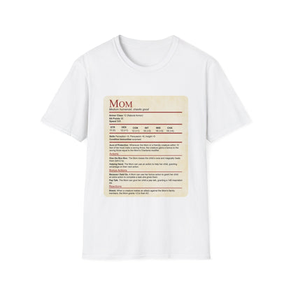 Mom DND Shirt - Funny Stat Block