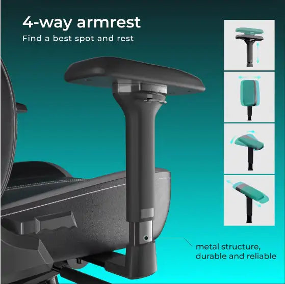 LumbarPro Ergonomic Gaming Chair