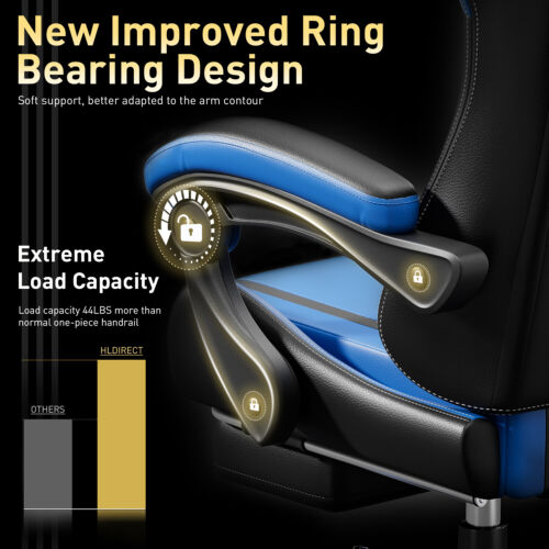 Premium Gaming Chair with Pocket Spring Cushion