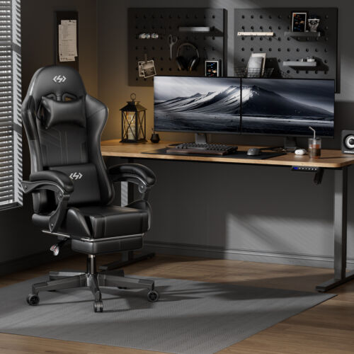 Premium Gaming Chair with Pocket Spring Cushion