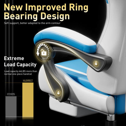 Premium Gaming Chair with Pocket Spring Cushion