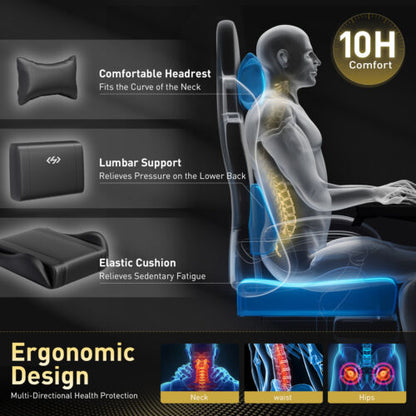 Premium Gaming Chair with Pocket Spring Cushion