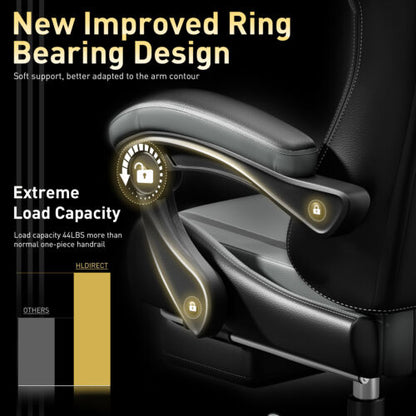 Premium Gaming Chair with Pocket Spring Cushion
