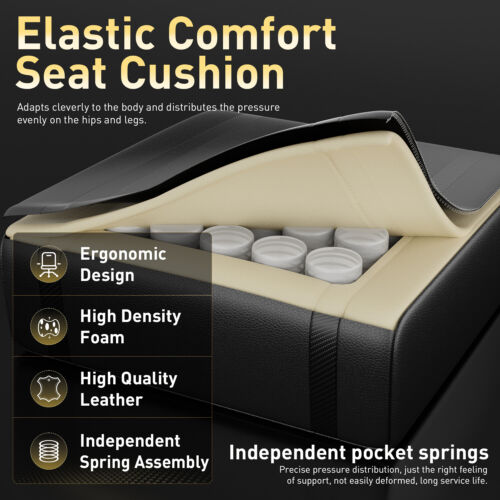 Premium Gaming Chair with Pocket Spring Cushion