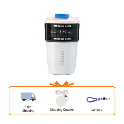 Custom Smart Reusable Insulated Iced Coffee Cup