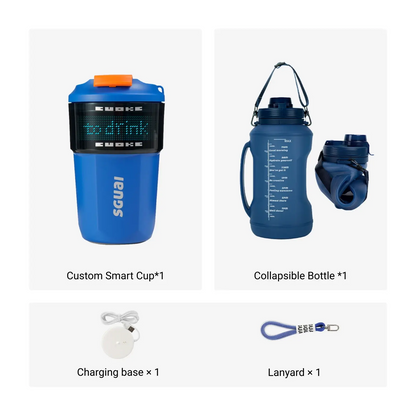 Custom Smart Reusable Insulated Iced Coffee Cup